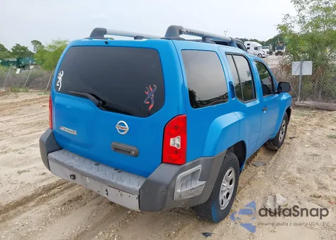 2010 Nissan Xterra X из США, поврежденный, VIN 5N1AN0NU7AC507443